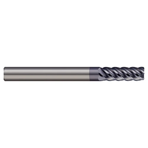 Micro 100 ARC-187-5-030X | 3/16" Diameter x 3/16" Shank x 0.625" LOC x 2" OAL x 0.030" Corner Radius AlTiN Coated Carbide End Mill