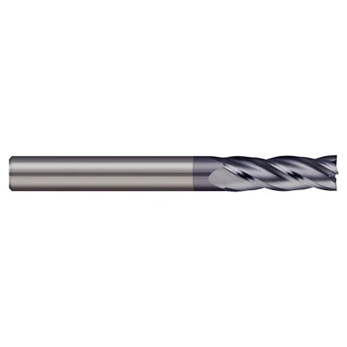 Micro 100 EMS-312-4X | 5/16" Diameter x 5/16" Shank x 0.813" LOC x 2-1/2" OAL 4 Flute AlTiN Coated Carbide NC Tolerance End Mil