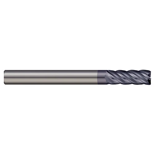 Micro 100 VHSM-100-5K | 10mm Diameter x 10mm Shank x 19mm LOC x 72mm OAL x 0.50mm Corner Radius nACRo Coated Carbide End Mill