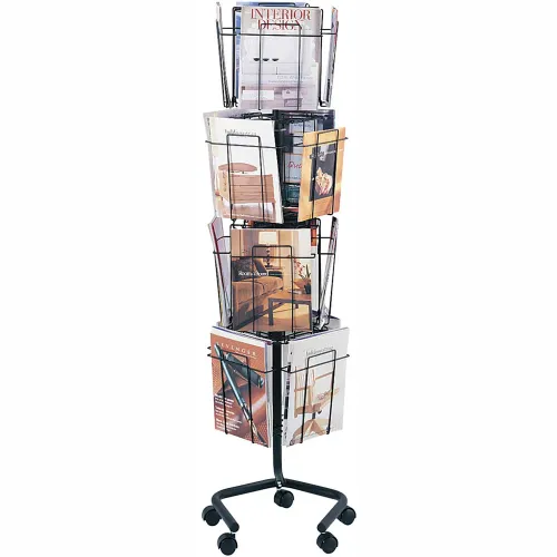 Mobile Rotary Magazine Display