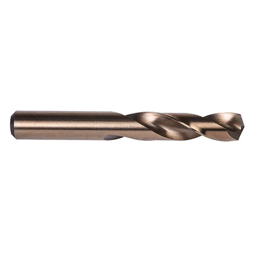Precision Twist Drill 5995964 | 31/64" Diameter 3-11/16" OAL 135 Degree Cobalt High Speed Steel Bronze Screw Machine Length Drill Bit