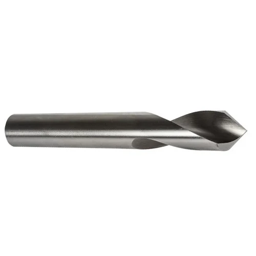 Precision Twist Drill 6000081 | 5/8" Diameter 4-3/8" OAL 120 Degree High Speed Steel Bright Finish Spotting Drill