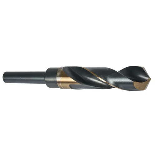 Precision Twist Drill 6000398 | 31/32" Diameter 6" OAL 118 Degree Cobalt High Speed Steel ST/Bronze Reduced Shank Drill Bit