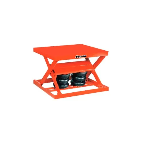 PrestoLifts™ Air Bag Pneumatic Scissor Lift Table AX40-4848 4000 Lb. Cap.