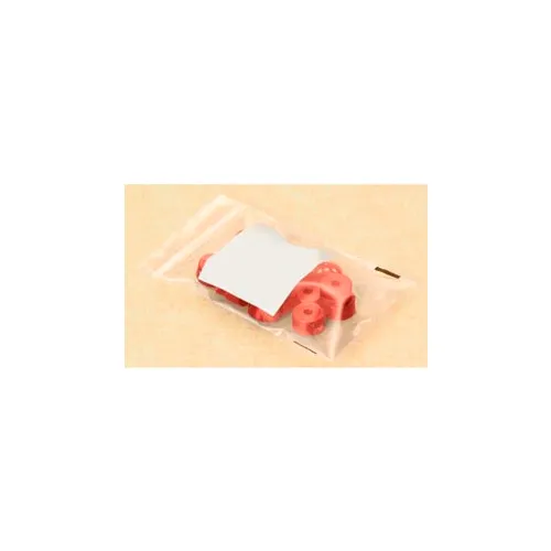 Reclosable Poly Bags W/ Write On Label, 12"W x 15"L, 4 Mil, Clear, 500/Pack