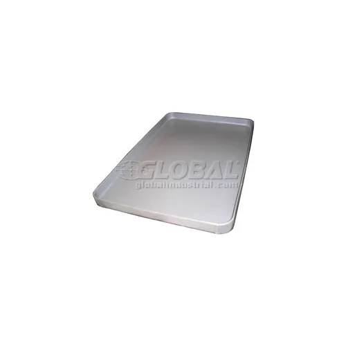 Rotationally Molded Plastic Tray 38 x 26 x 2-1/2 Gray