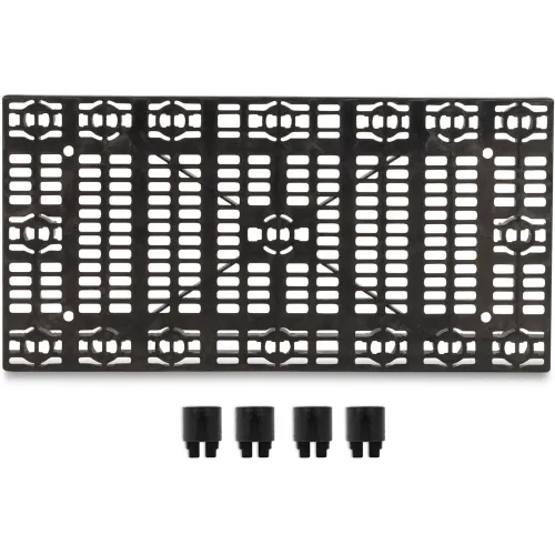 SPC Industrial™ Add-A-Level™ Stackable Platform, Add-On Unit, 48"W x 24"D x 2-5/8"H, Black