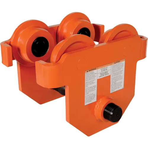 Standard Eye Adjustable Manual Trolley E-MT-8 8000 Lb. Capacity