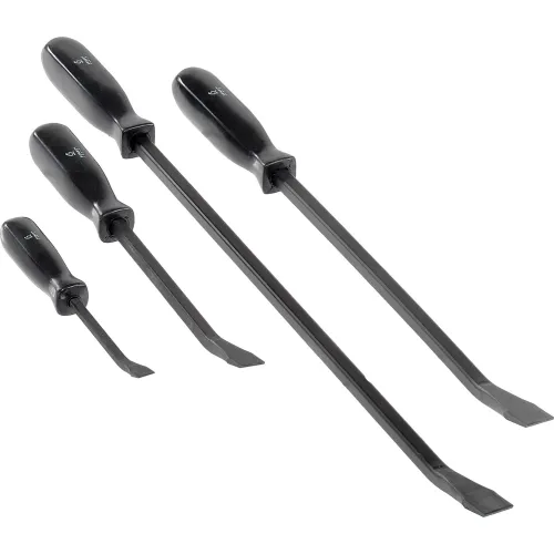 Sunex Tools 9704 4 PC. Pry Bar Set W/ Heat Resistant Comfort Grip Handles