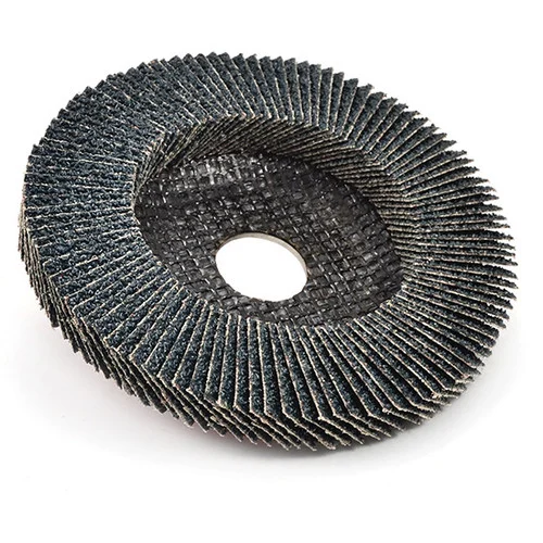 Superior Abrasives 28848 | SHUR-KUT 4-1/2" x 7/8" 40 Grit Type 29 Zirconia High Density Flap Disc