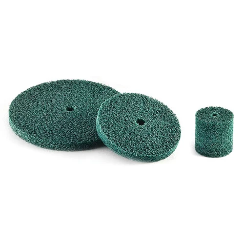 Superior Abrasives 45103 | SHUR-BRITE 2" x 1/4" x 1/4" Very Fine (Density 2) Final Polishing Unitized Wheel
