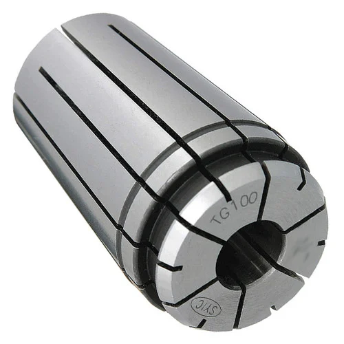 Techniks 04010-23 | 23.00mm Capacity x 23.00mm Shank x 35.02mm Width x 60.32mm OAL TG100 Steel Super Precision Collet