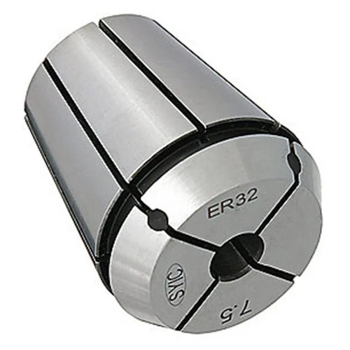 Techniks 08332-15.5 | 32.00mm Diameter x 15.00mm - 15.50mm Capacity x 15.50mm Shank ER32 Bearing Steel Sealed Coolant Collet