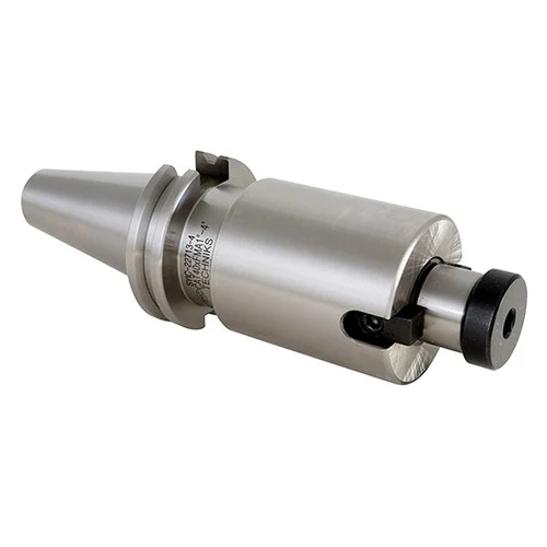 Techniks 22713-6 | CAT40 Taper x 1" Size x 0.690" Length x 1.190" Diameter x 6" Projection Length Steel Shell Mill Arbor