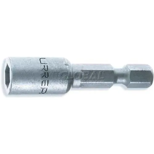 Urrea SAE Power Nut Driver, 10520, 1/4" Drive, 5/16" Tip, 2 9/16" Long
