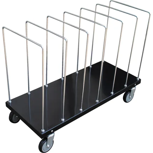 Vestil Portable Carton Storage Truck Single Level CTPT-1844-CK 400 Lb. Capacity