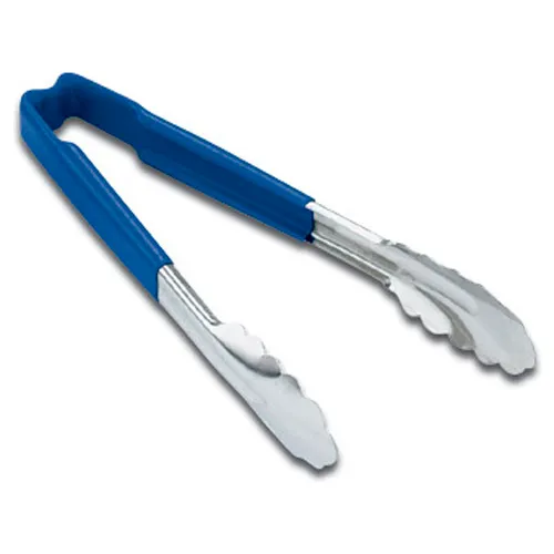 Vollrath® 16" 1 Piece Utility Tong - Blue - Pkg Qty 12