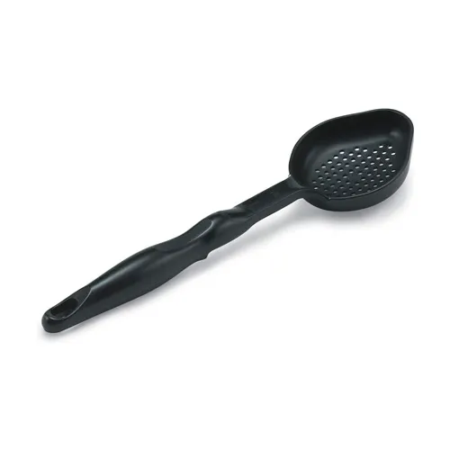 Vollrath® 6 Oz. Perforated Oval Spoodle® - Black - Pkg Qty 12