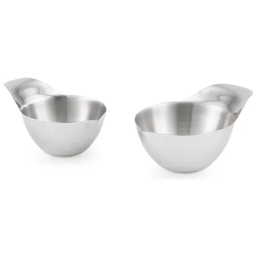 Vollrath® Stainless Steel Spouted Transfer Bowl 8 Oz. - Pkg Qty 12