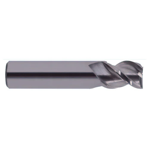 YG1 25558TC | 1/8" Diameter x 1/8" Shank x 1/4" LOC x 1-1/2" OAL x 45 Degree Helix Angle 3 Flute TiCN Coated Carbide E5980 Square End Mill
