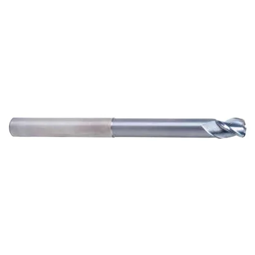YG1 EA10641C | 1" Diameter x 1" Shank x 1-1/8" LOC x 5" OAL x 0.120" Radius x 37 Degree Helix Angle 3 Flute TiCN Coated Carbide E5985 Square End Mill