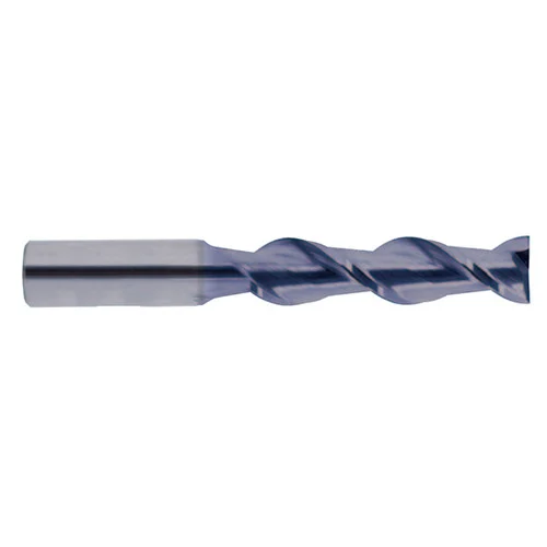 YG1 EG522160 | 16.00mm Diameter x 16.00mm Shank x 32.00mm LOC x 92.00mm OAL x 45 Degree Helix Angle 2 Flute TiCN Coated Carbide E5522 Square End Mill