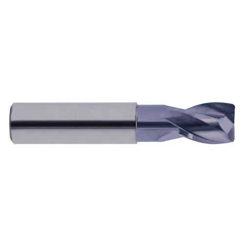 YG1 EG909160 | 16.00mm Diameter x 16.00mm Shank x 18.00mm LOC x 45.00mm LBS x 100.00mm OAL x 30 Degree Helix Angle 2 Flute TiCN Coated Carbide EG909 Square End Mill