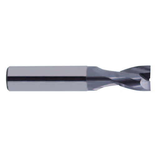 YG1 EG930020 | 2.00mm Diameter x 3.00mm Shank x 3.00mm LOC x 6.00mm LBS x 40.00mm OAL x 0.20mm Radius x 25 Degree Helix Angle 2 Flute TiCN Coated Carbide EG930 Corner Radius End Mill