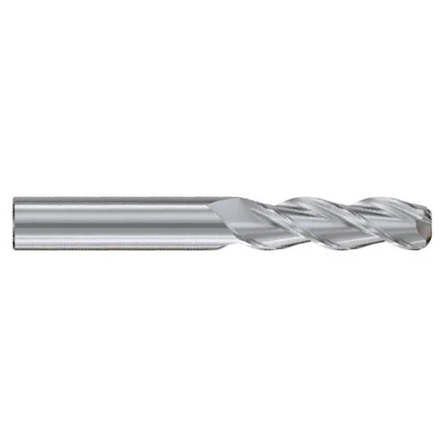 YG1 JAG97851 | 3/4" Diameter x 3/4" Shank x 4" LOC x 6-1/4" OAL x 0.250" Radius x 37 Degree Helix Angle 3 Flute Super DLC Coated Carbide JAG97 Corner Radius End Mill
